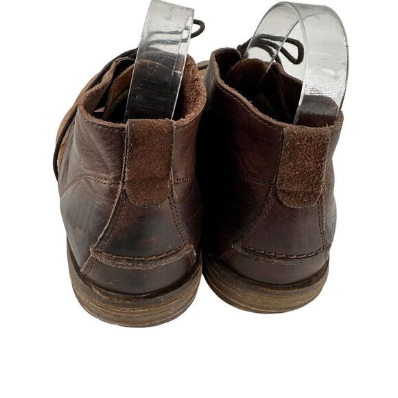 Bull Boxer Shoes Leather Mens US Size 9 Distressed Lace Up Handcrafted Brown 42 - Picture 5 of 9